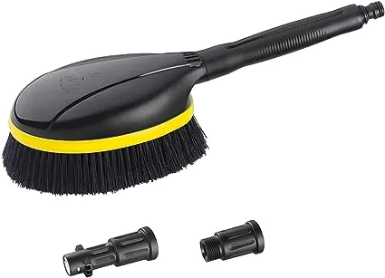 Kärcher - Universal Rotating Wash Brush Attachment - For Gas & Electric Power Pressure Washers - 4000 PSI - Quick-Connect,Black