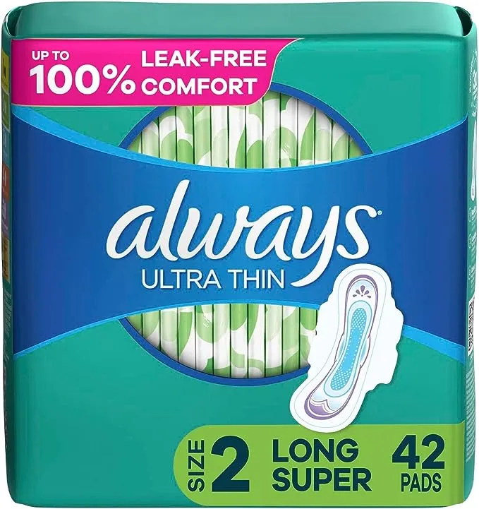 Always Pads Ultra Thin Long Super