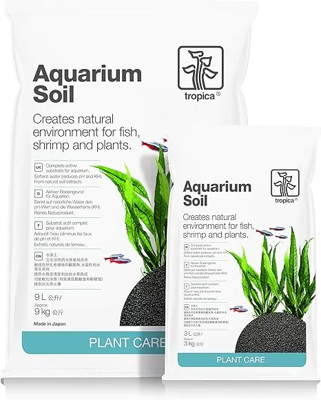 Tropica Plant Care Freshwater Planted Aquarium Soil Powder 3 Liter Bag