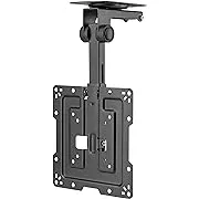 Flip down TV and Monitor Roof Ceiling Mount Fits Flat Screen 19 to 43 Inch New