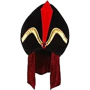 Disney Aladdin Jafar Villain Costume Hat for Adults and Teens Standard Black