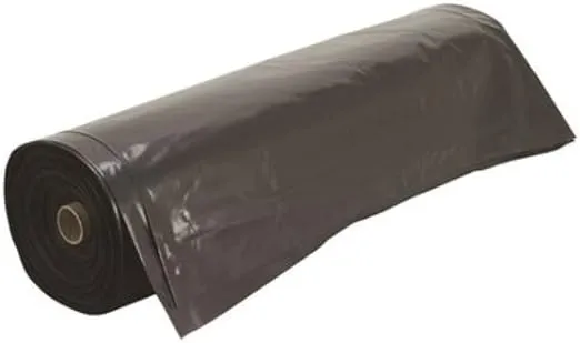 Frost King 10 ft. x 25 ft. 6 Mil Black Plastic Sheeting Roll