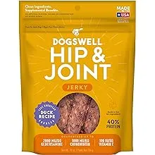 Dogswell Hip Joint Grain Free Duck Jerky Dog Treats