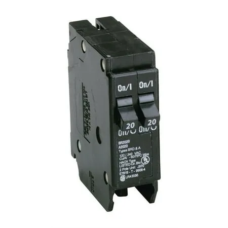 Eaton BR Duplex Circuit Breaker BR2020