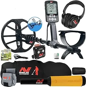 Minelab EQUINOX 800 Metal Detector w/ Pro Find 15, Carry Bag, Finds Pouch