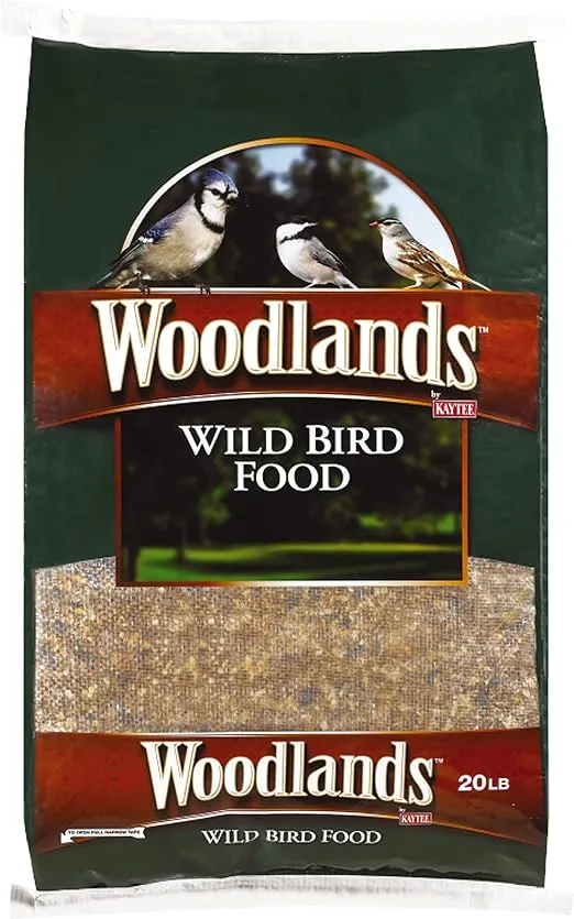 Woodlands Bird Food, Wild - 20 lb