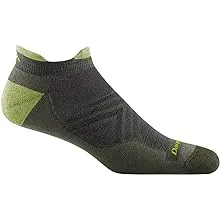 Darn Tough Men's Run No Show Tab Ultra-Lightweight with Cushion Fatigue