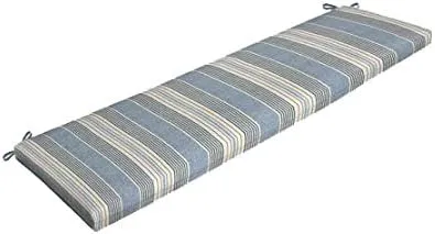 Comfort Classics Outdoor/Indoor Hickory Stripe Bench Cushion 47x18x3