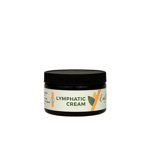 Earthley Wellness Lymphatic Cream, Soreness Relief, Ease Lymphatic Congestion, Paraben and Phthalate Free, Helps Promote Gut Health, Improve Overall Wellness (8oz.)