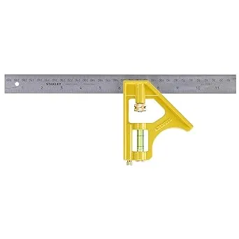 STANLEY 2-46-028 Combination Die Cast Square, 300mm/ 12''