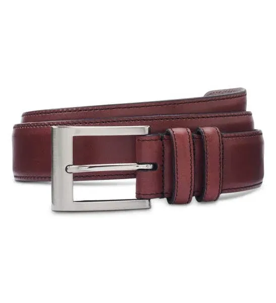 Allen Edmonds Men's Basic Wide Leather Belt