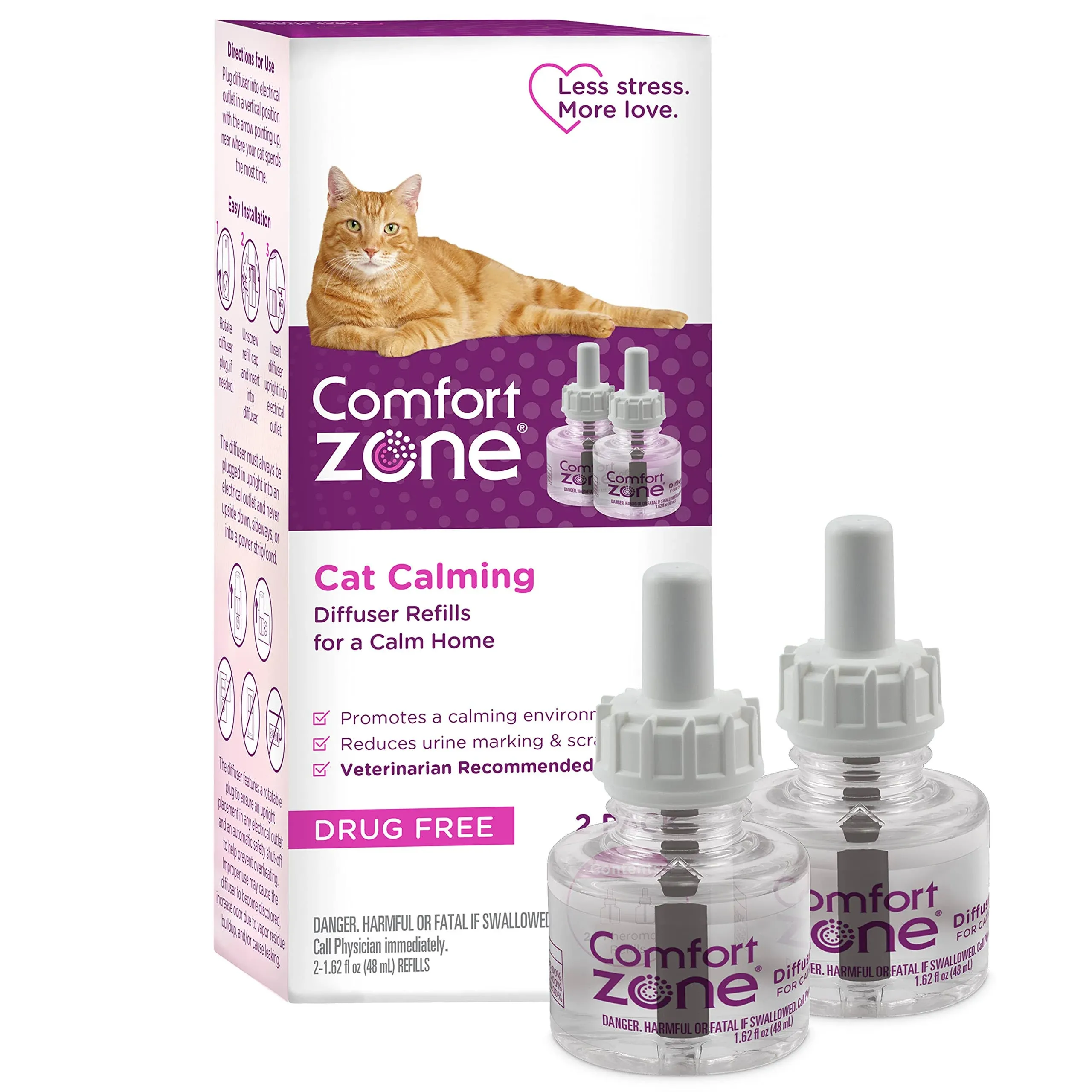 Comfort Zone Calming Diffuser Refills 2 Pack