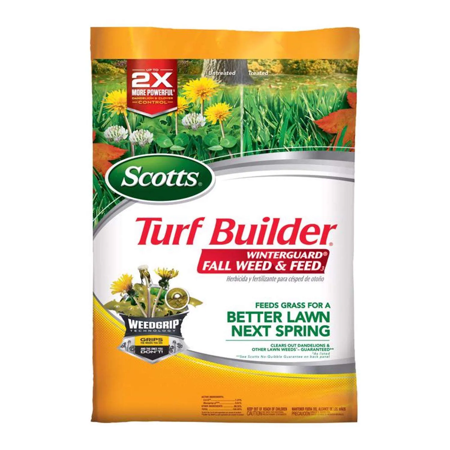 Scotts Turf Builder WinterGuard Fall Weed and Feed 11.43-lb 4000-sq ft 28-0-6 Weed & Feed Fertilizer