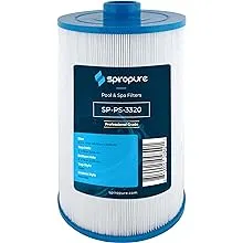 SpiroPure Replacement for Unicel C-8475 Pleatco PCS75N Filbur FC-3320 Coleman Maax Spas 100594 Hot Tub Spa Pool Filter Replacement Cartridge