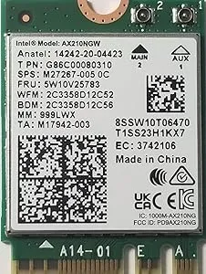 Intel Wi-Fi 6E AX210 Network Adapter