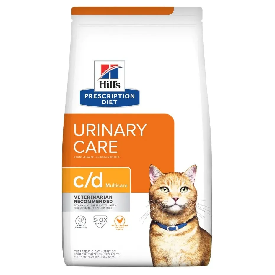 Hill's Prescription Diet c/d Multicare Urinary Care with Chicken Dry Cat Food