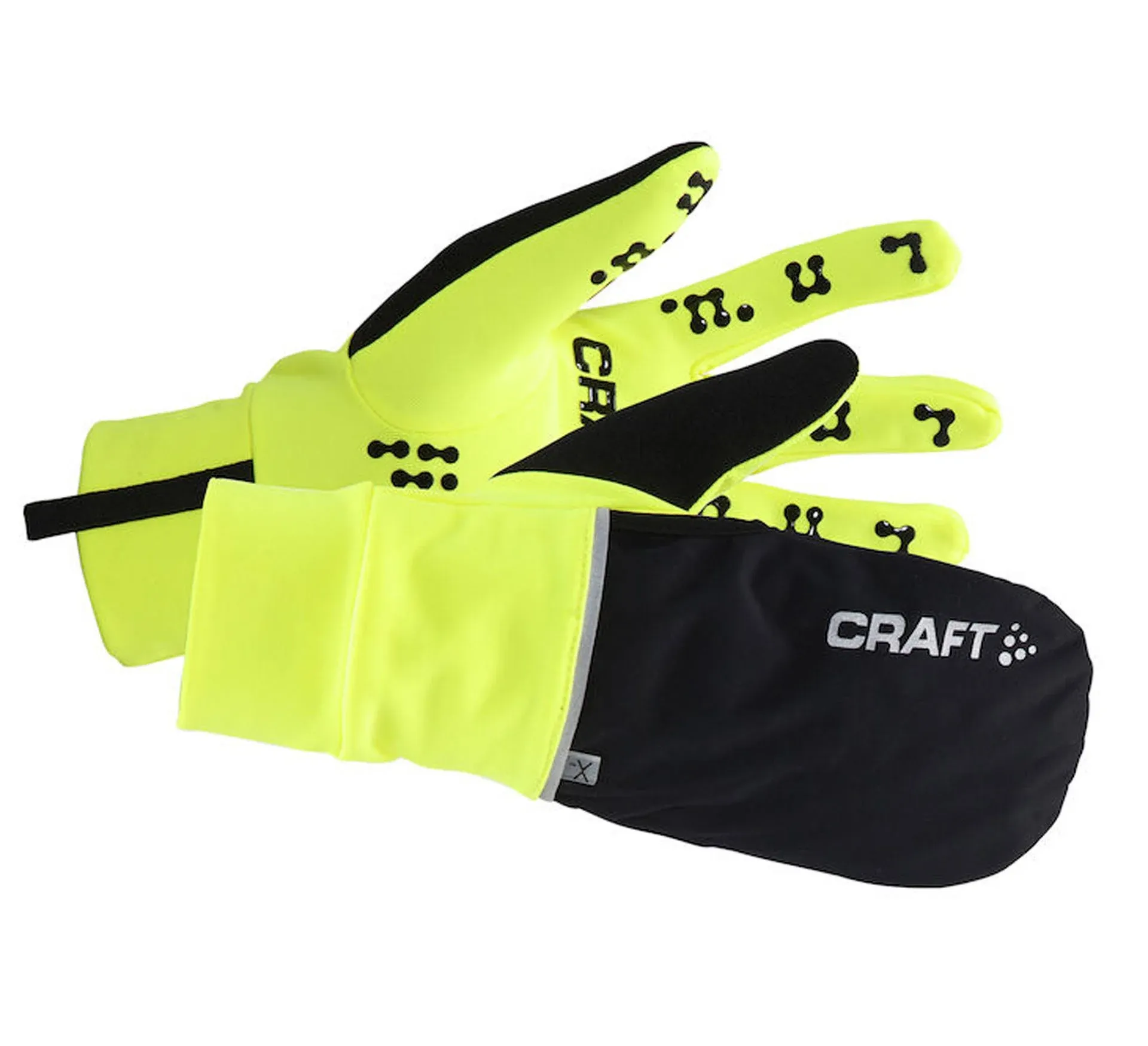 Craft - Hybrid Weather Glove - Large - Silver-Black