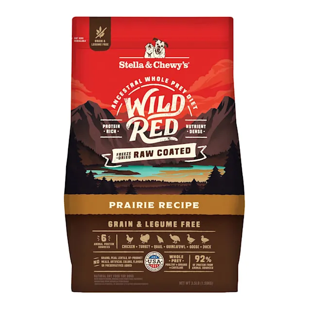 Stella & Chewy's Wild Red Raw Coated Dry Dog Food