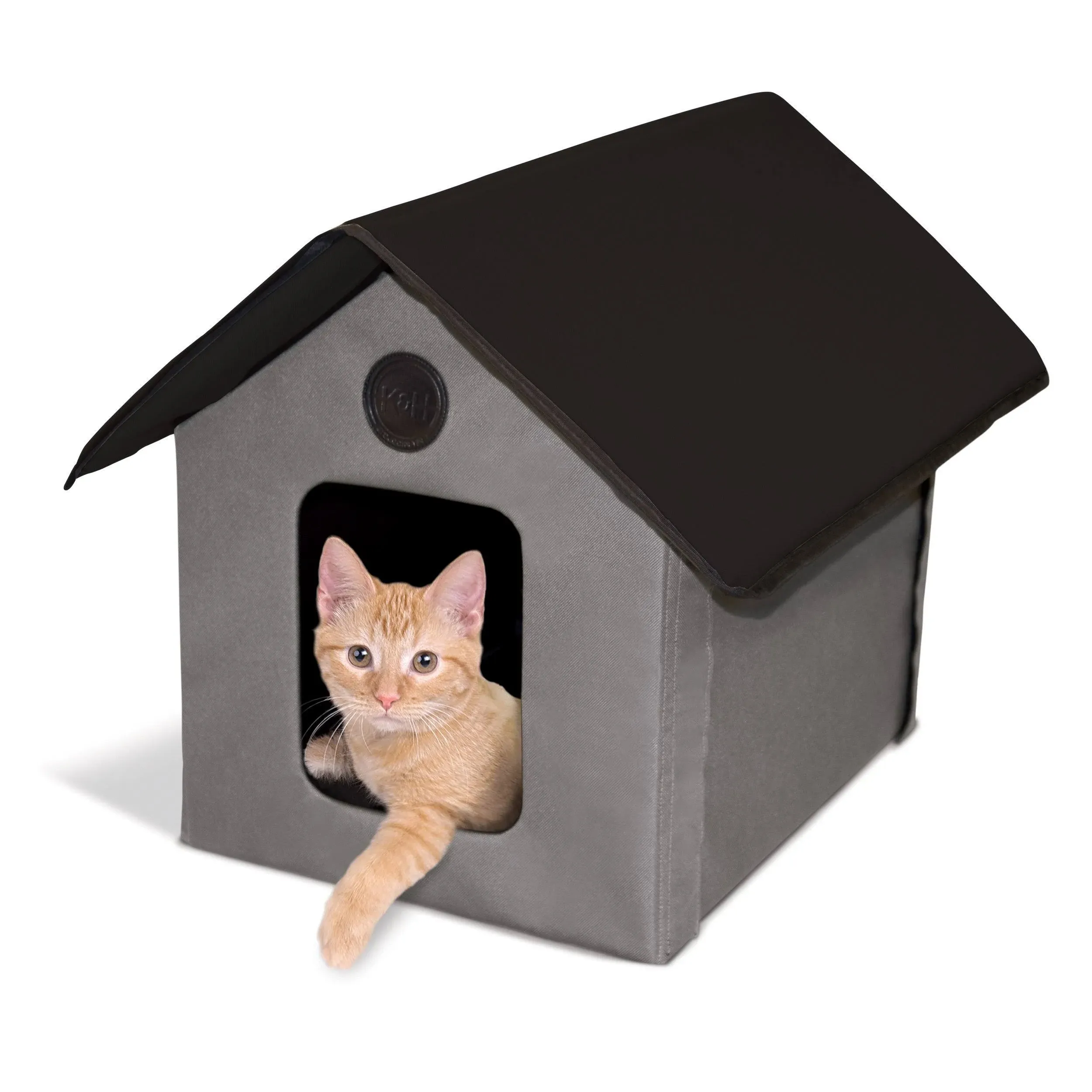 K&H Pet Products Outdoor Heated Kitty House Cat Shelter