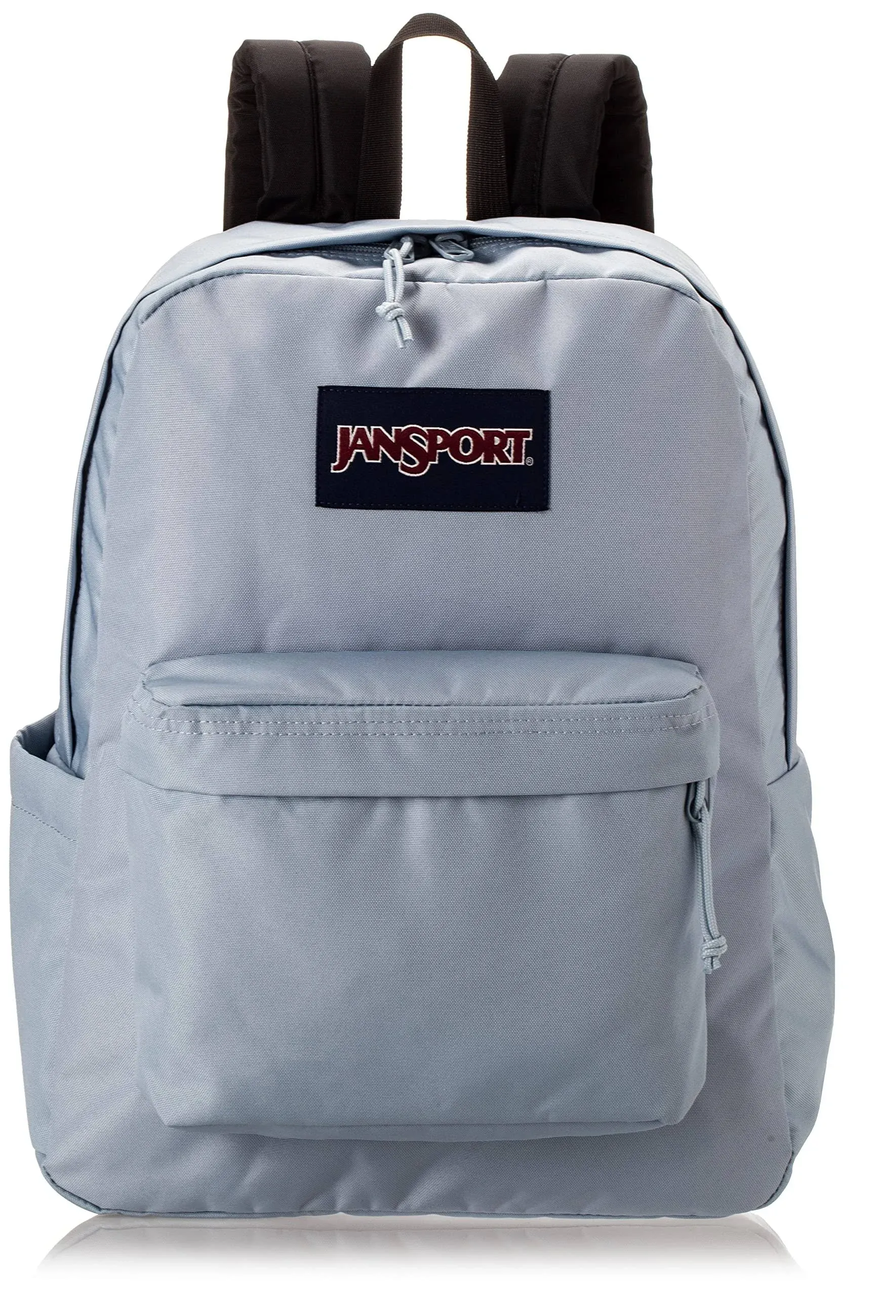 JanSport Superbreak Plus Backpack - Work, Travel, or Laptop Bookbag with Water Bottle Pocket - Blue Dusk