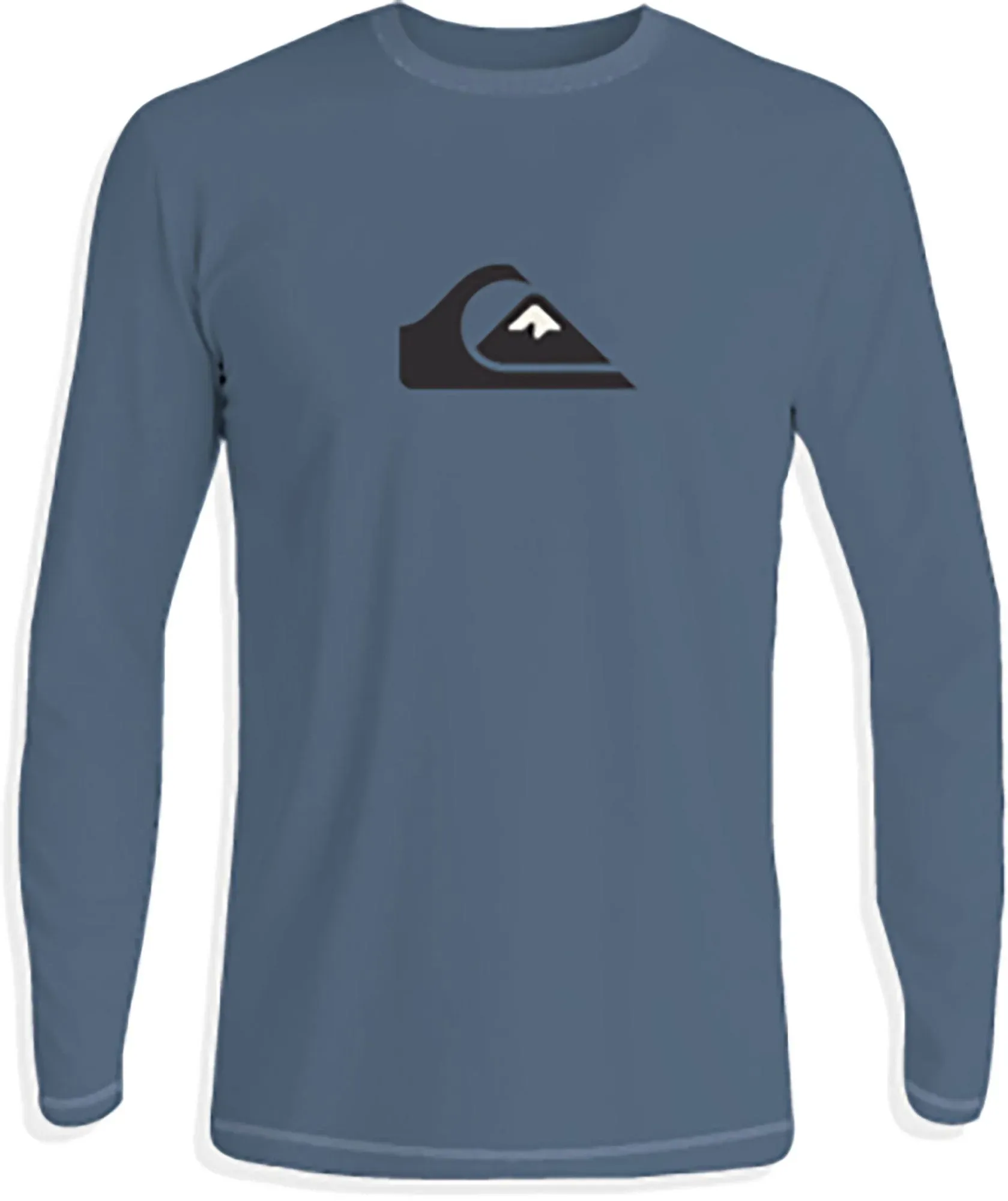 Quiksilver Mens Solid Streak Ls Long Sleeve Surf Tee Rashguard