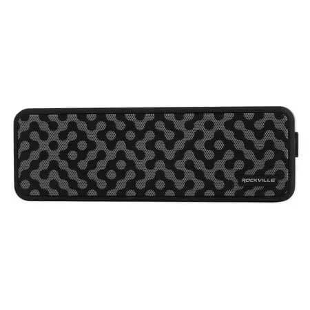 Rockville Faze 50w Portable Bluetooth Speaker TWS Wireless Link Waterproof, Black (Faze Black)