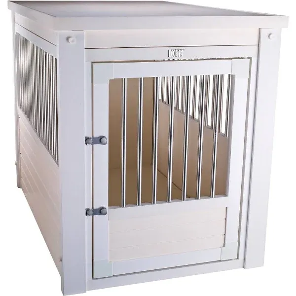 New Age Pet ecoFLEX Dog Crate with Spindles, Antique White, X-Large