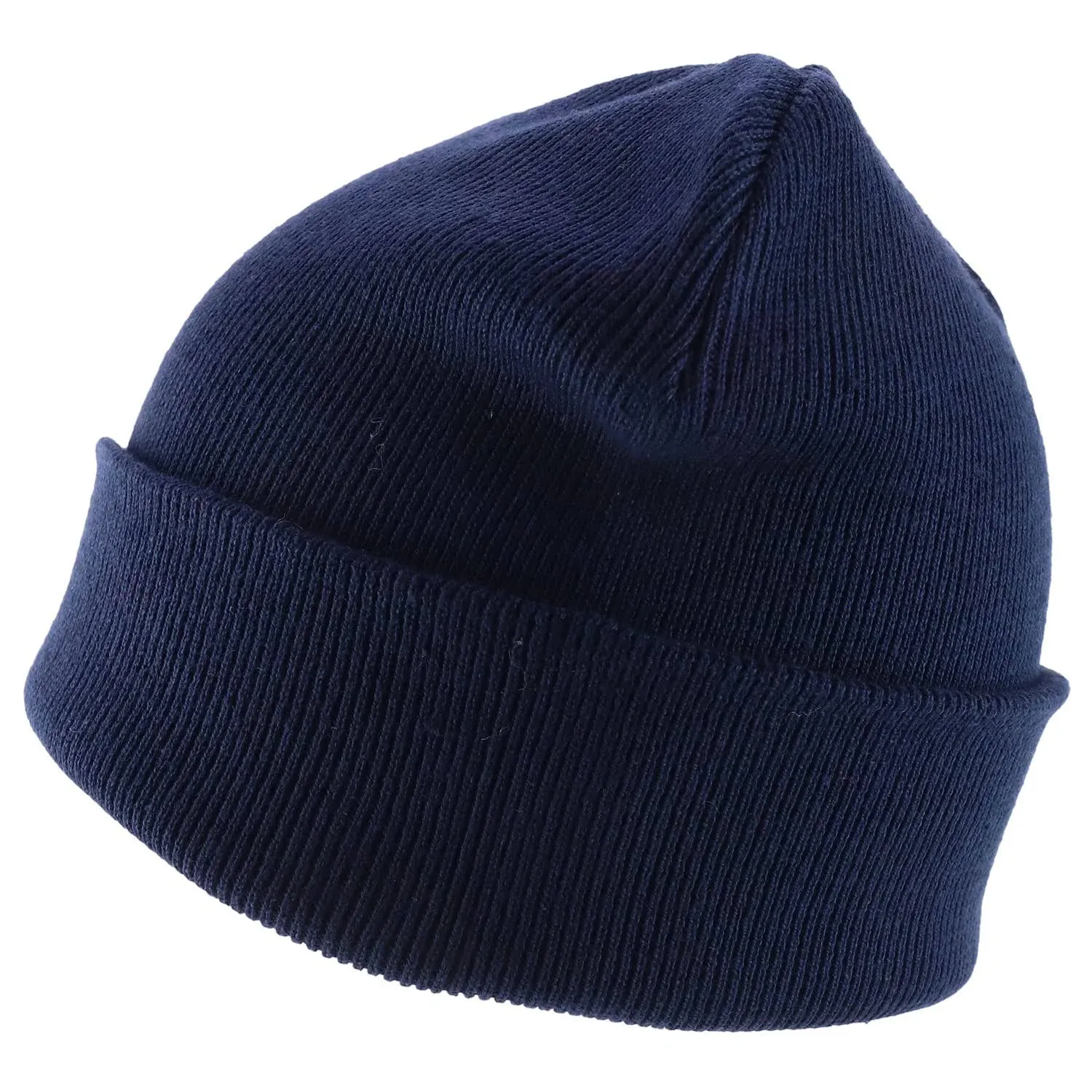 XXL Big Oversized Superior Cotton Blend Cuff Long Beanie - FREE SHIPPING