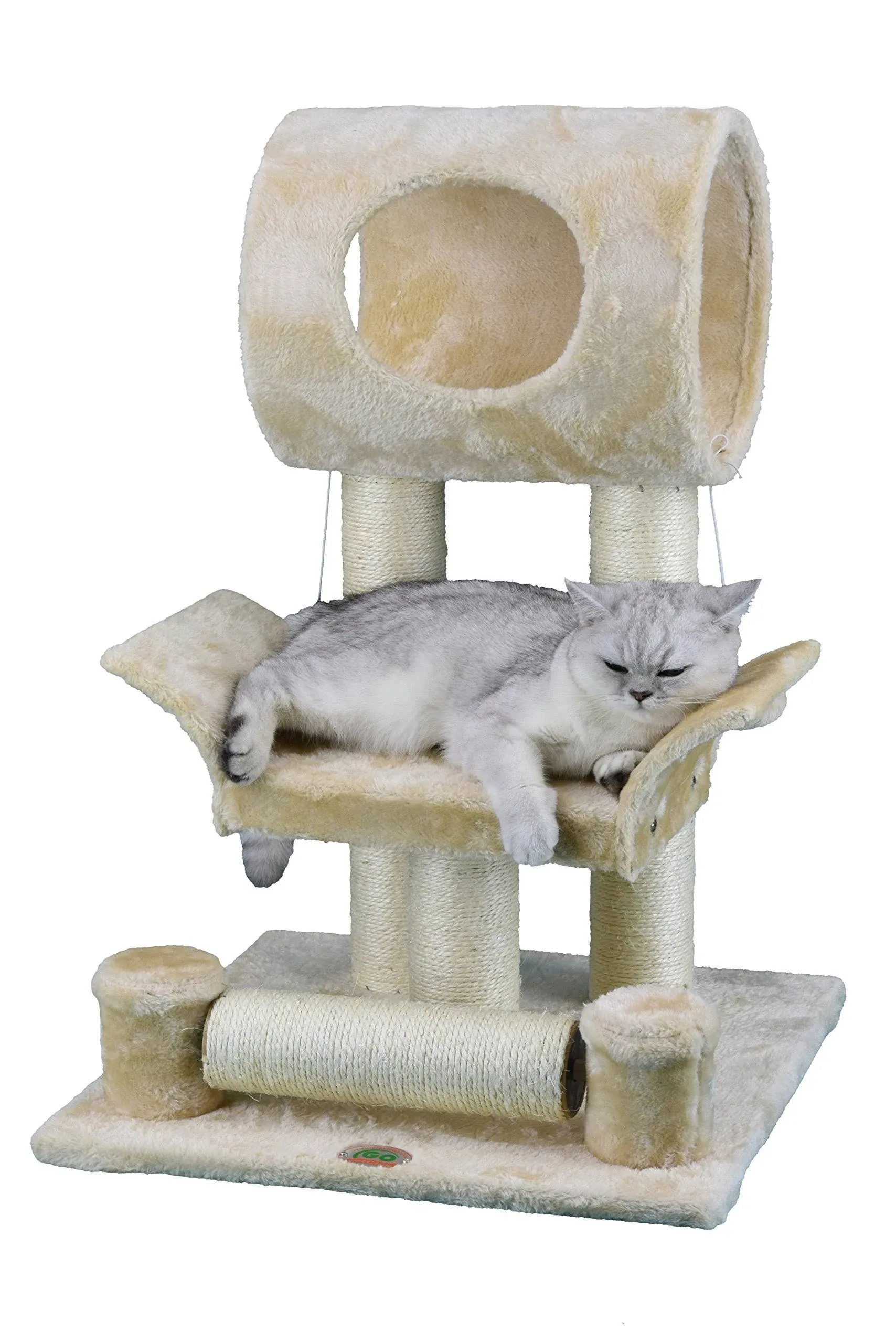 Go Pet Club 28-in Cat Tree - Beige