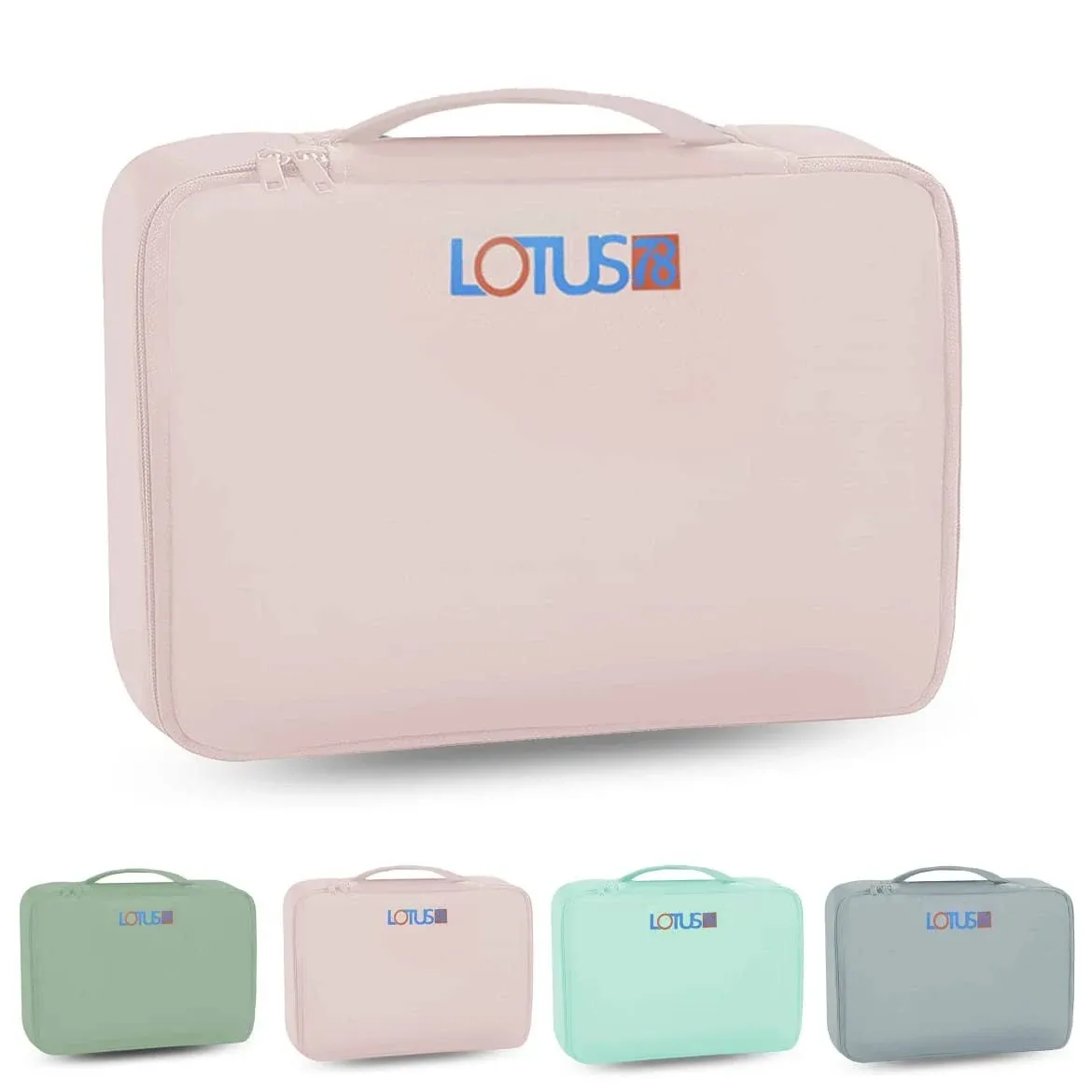 MAKEUP BAG COSMETIC BAG FOR WOMEN ELEGANT TOILETRY BAG FOR WOMEN BRUSH ORGANIZER