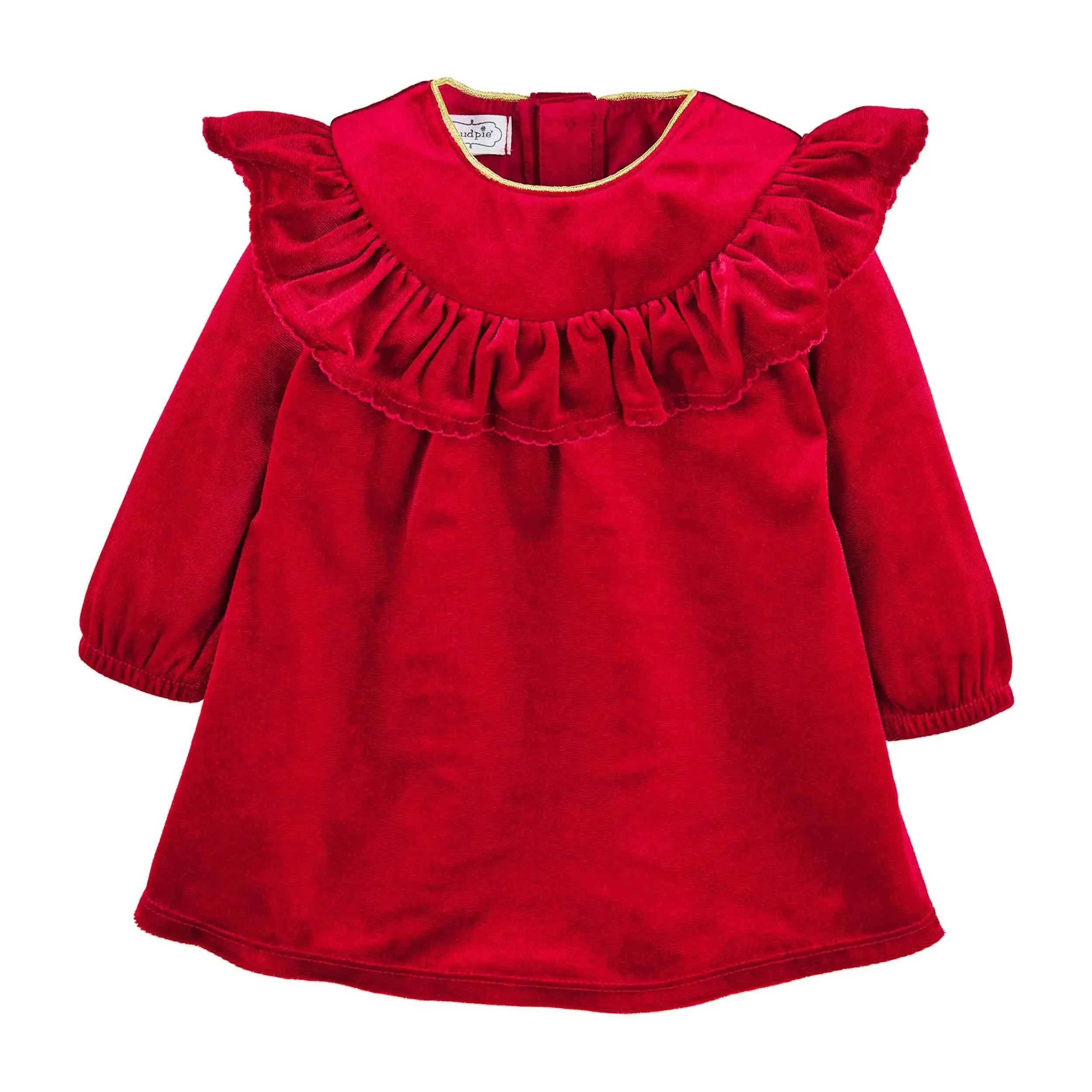 Mud Pie Red Velvet Dress (5T)