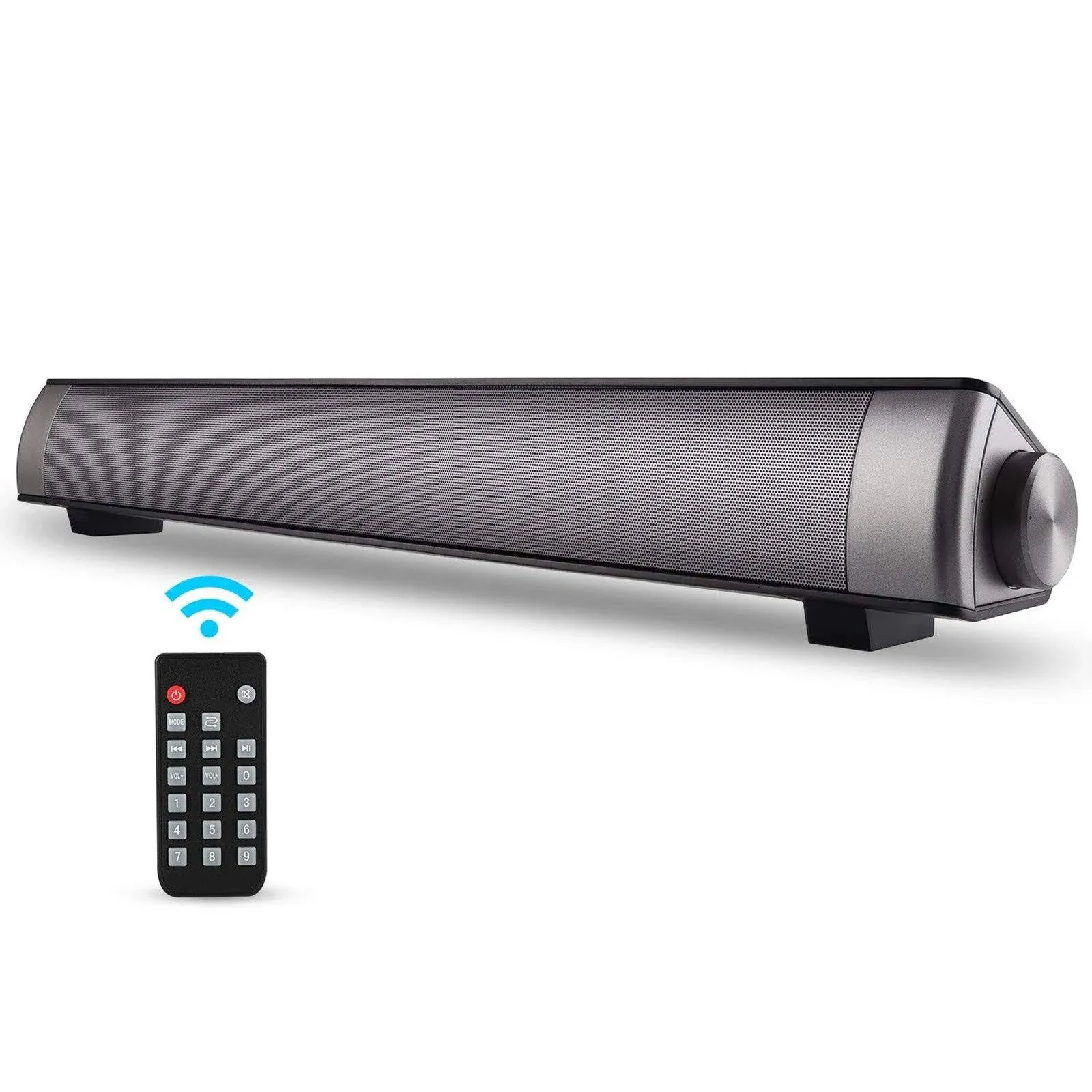 TOPROAD Sound Bar | Soundbar Wired and Wireless Bluetooth 5.0 Speaker | Built in ...