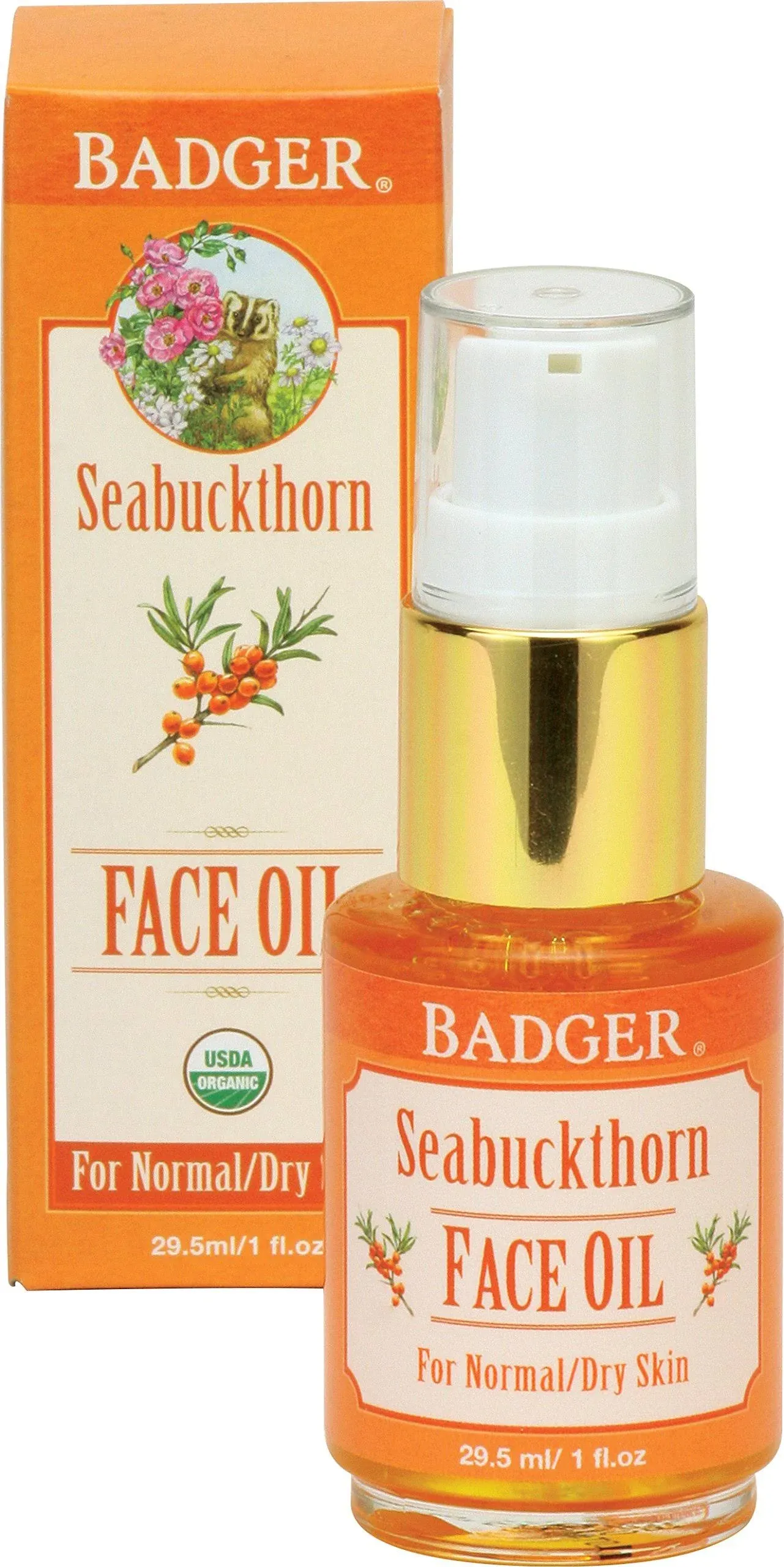 Badger - Seabuckthorn Face Oil - 1 fl. oz.