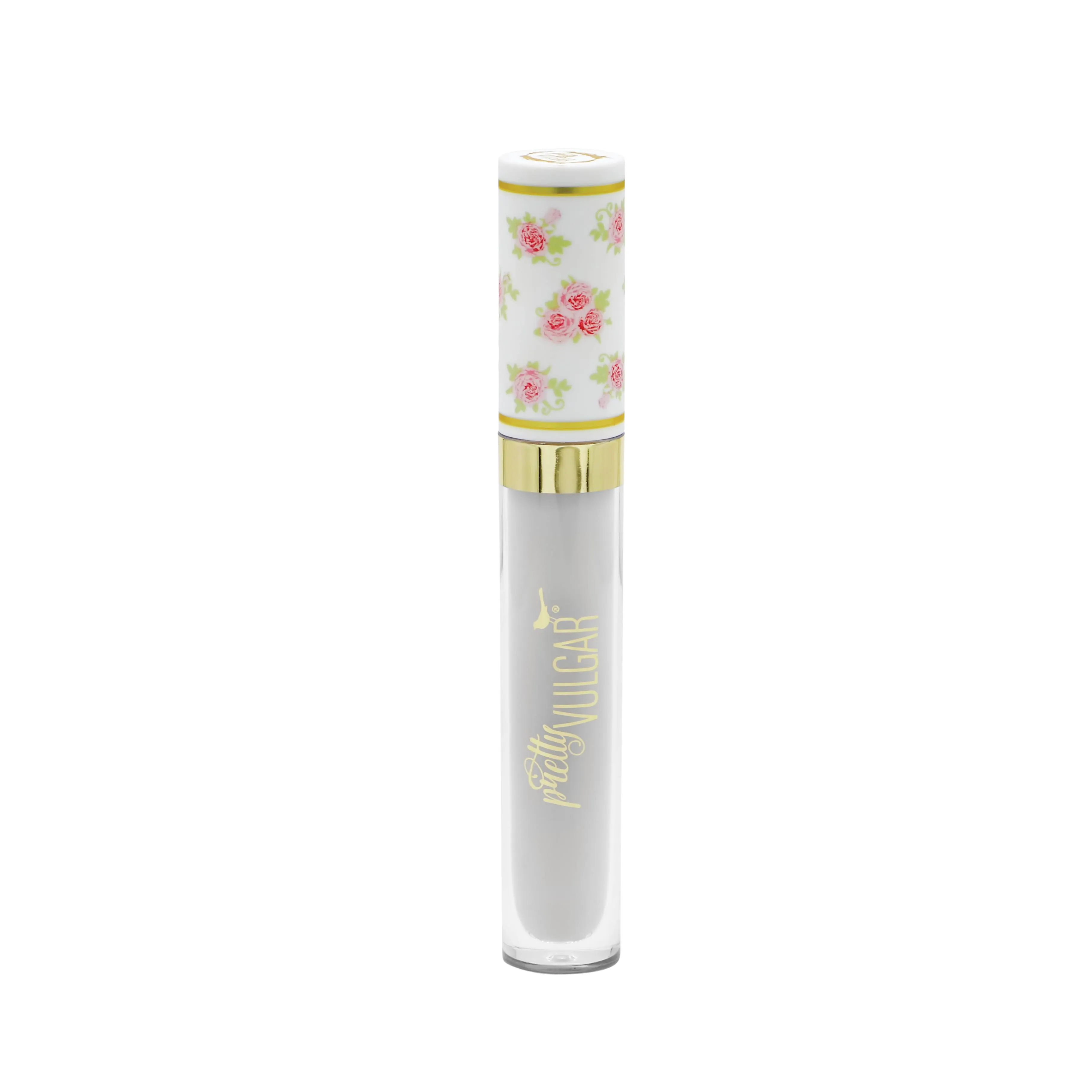 Pretty Vulgar Silent Treatment Matte Lip Moisturizer, Matte Lip Balm with a Naturally Blended Plant Oil Complex, Lightweight, Moisturizing Lip Oil, 5.35 mL / 0.18 Fl. Oz