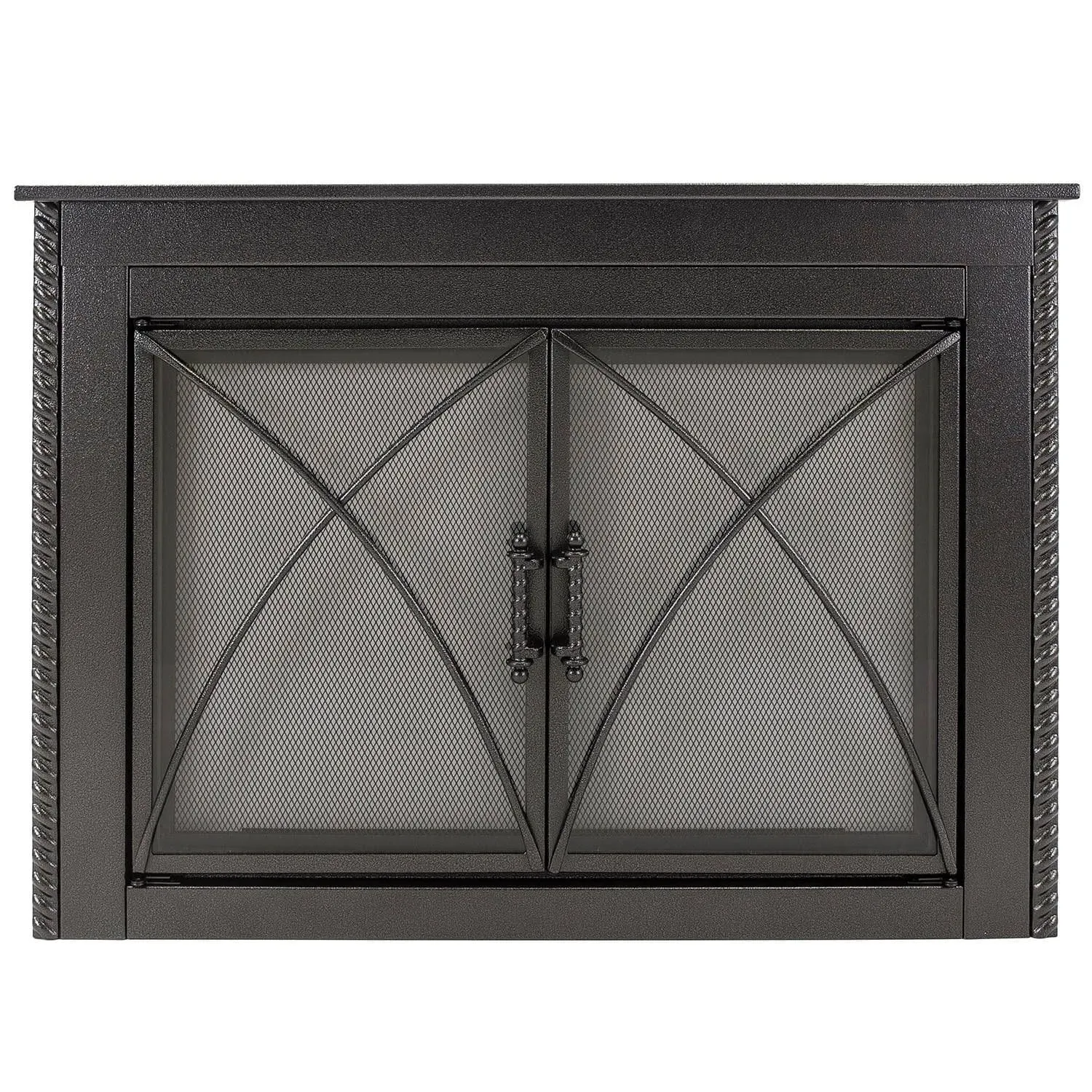 Pleasant Hearth Albus Fireplace Glass Door - Medium