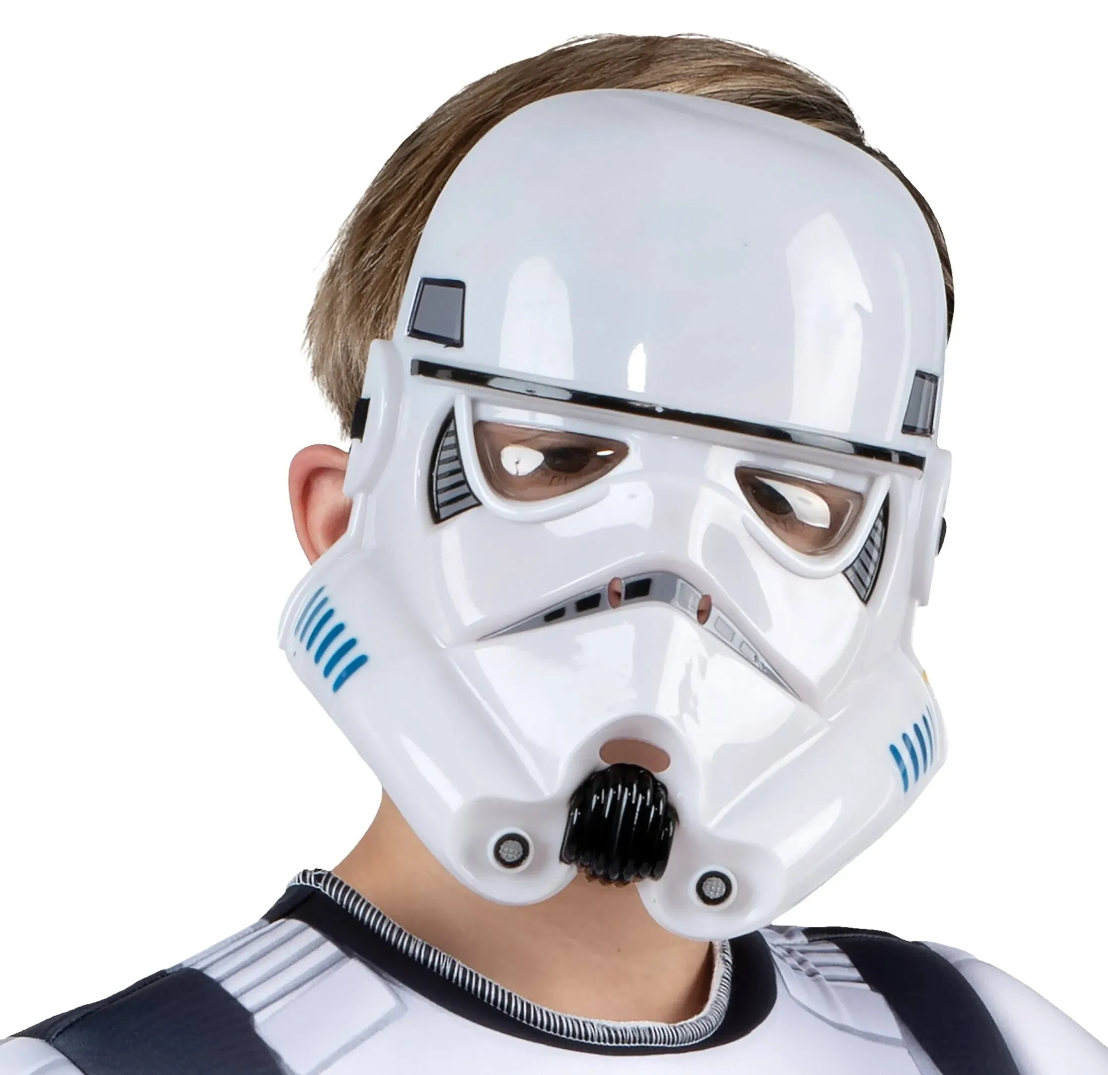 Star Wars Boys Imperial Stormtrooper Mask, Kids Halloween Costume Helmet Accessory, Child - Officially Licensed