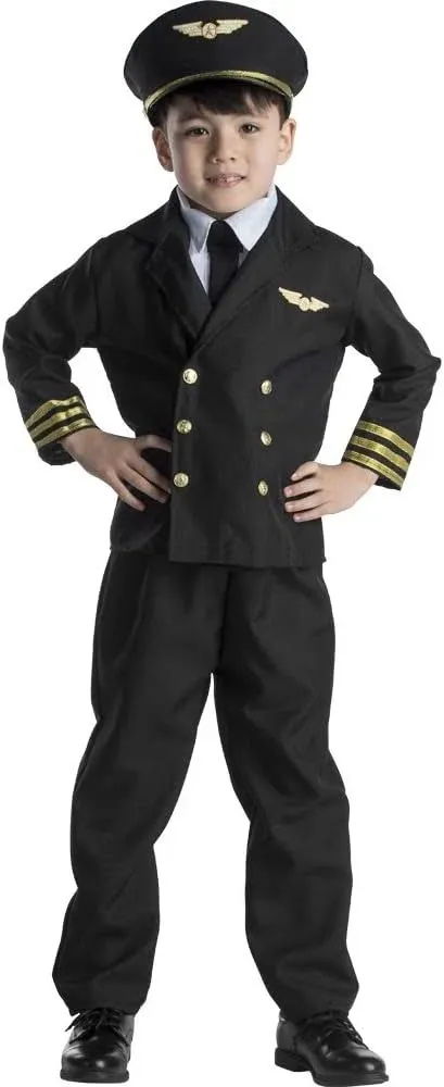 Pilot Boy Jacket Children's Costume Size: Toddler 4