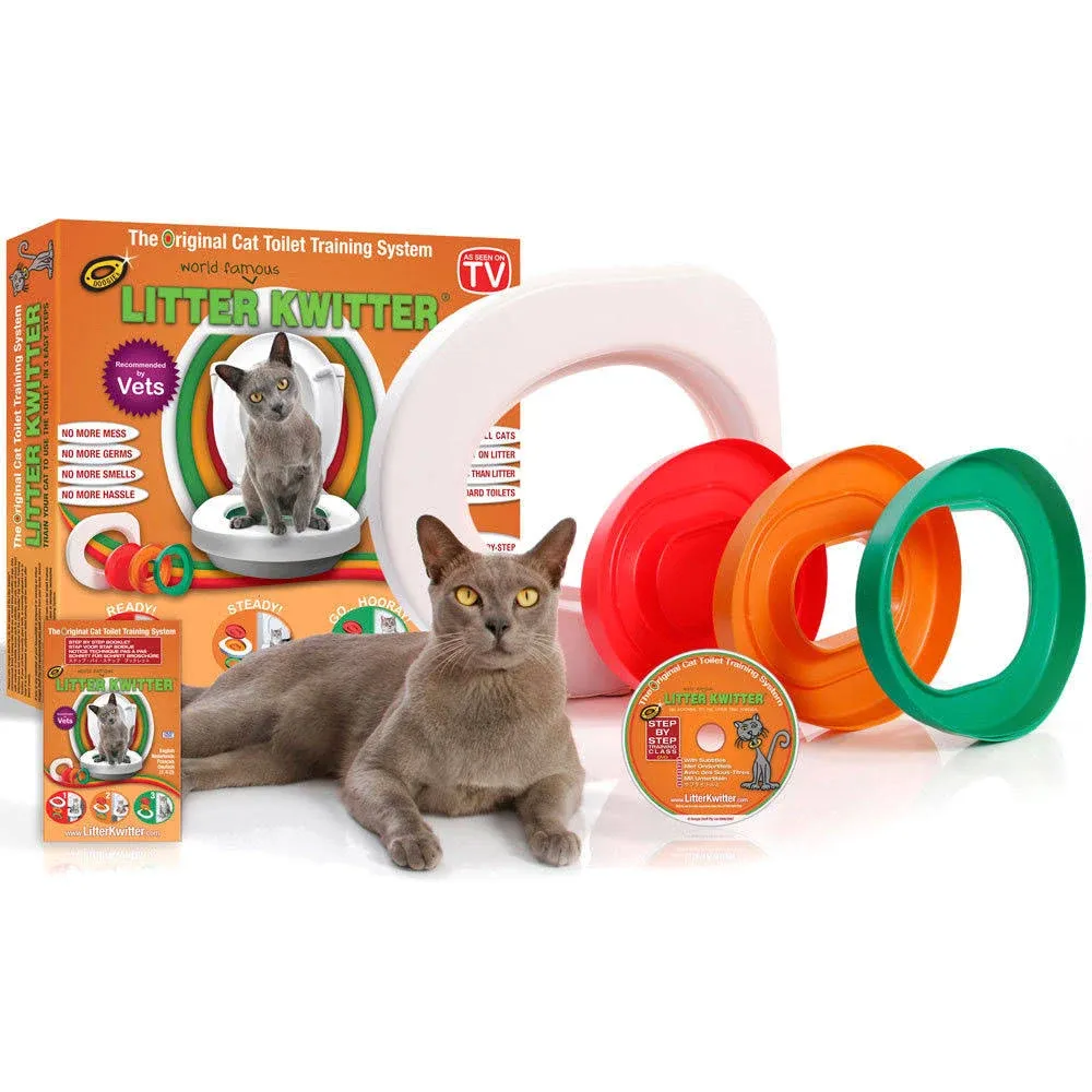 Litter Kwitter Cat Toilet Training System with DVD