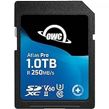 OWC Atlas Pro 1.0TB SDXC UHS-II V60 Media Card