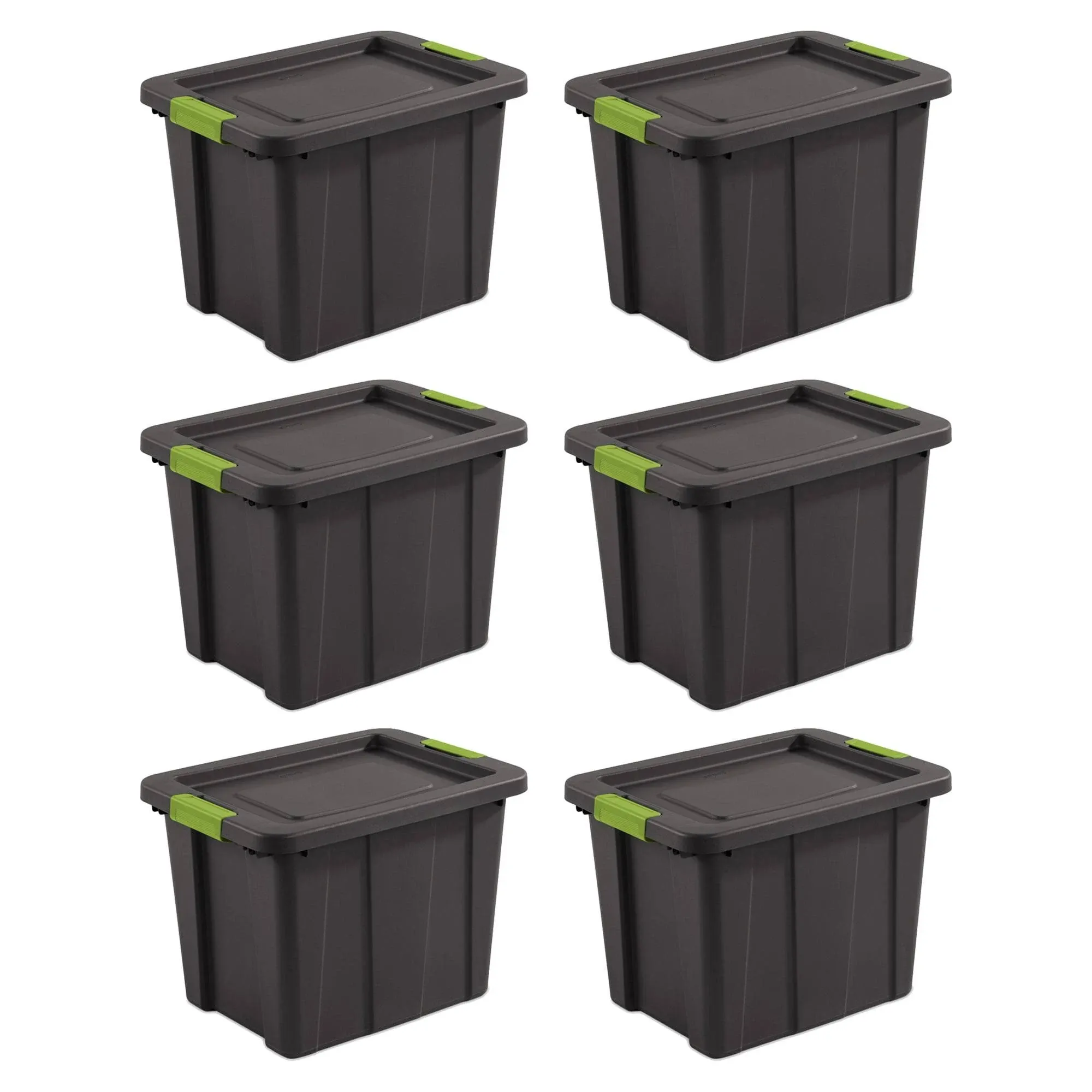 Sterilite Tuff1 Latching 18 Gallon Plastic Storage Tote Container & Lid