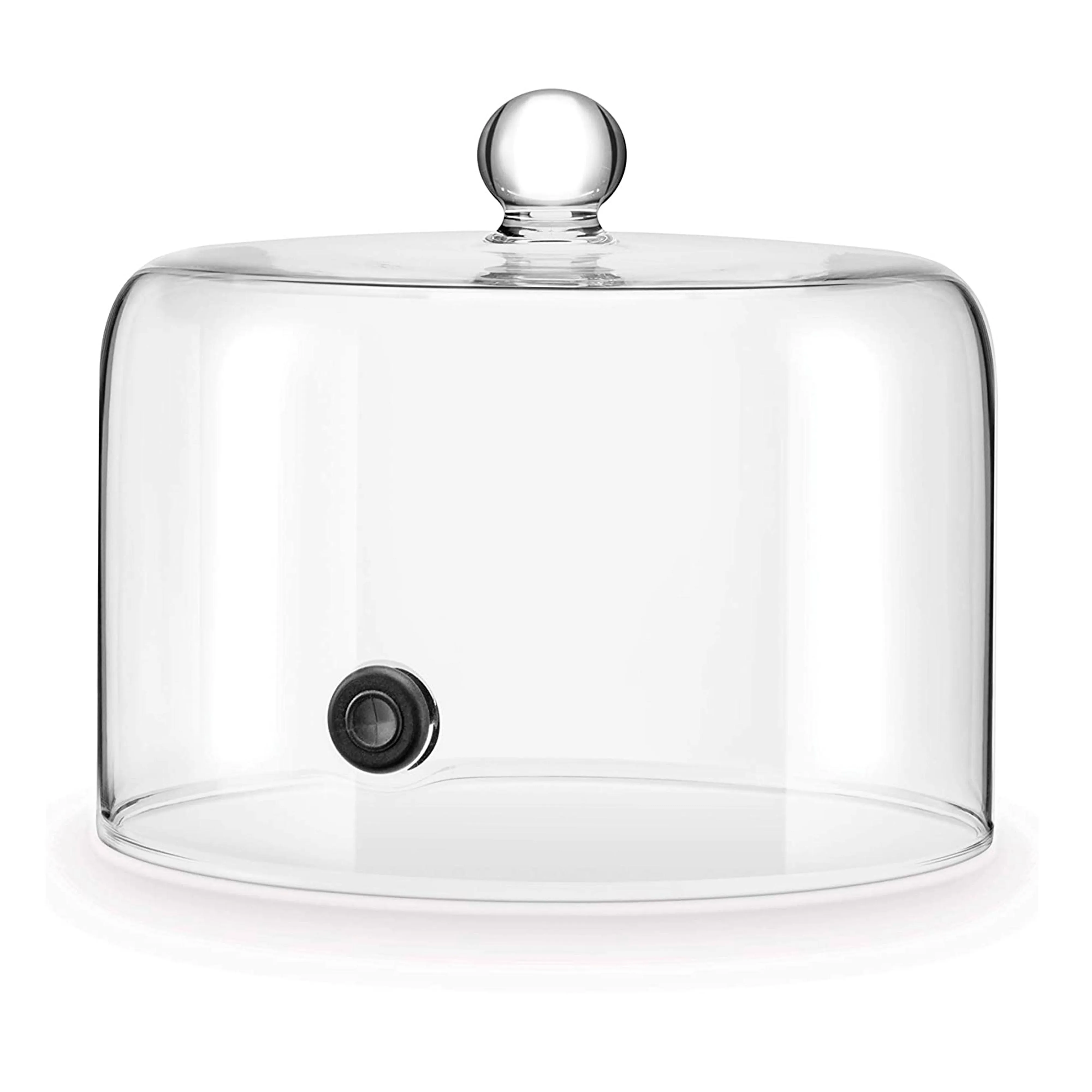 The Breville PolyScience Smoking Gun Pro Glass Cloche, 7 inch diameter, Clear