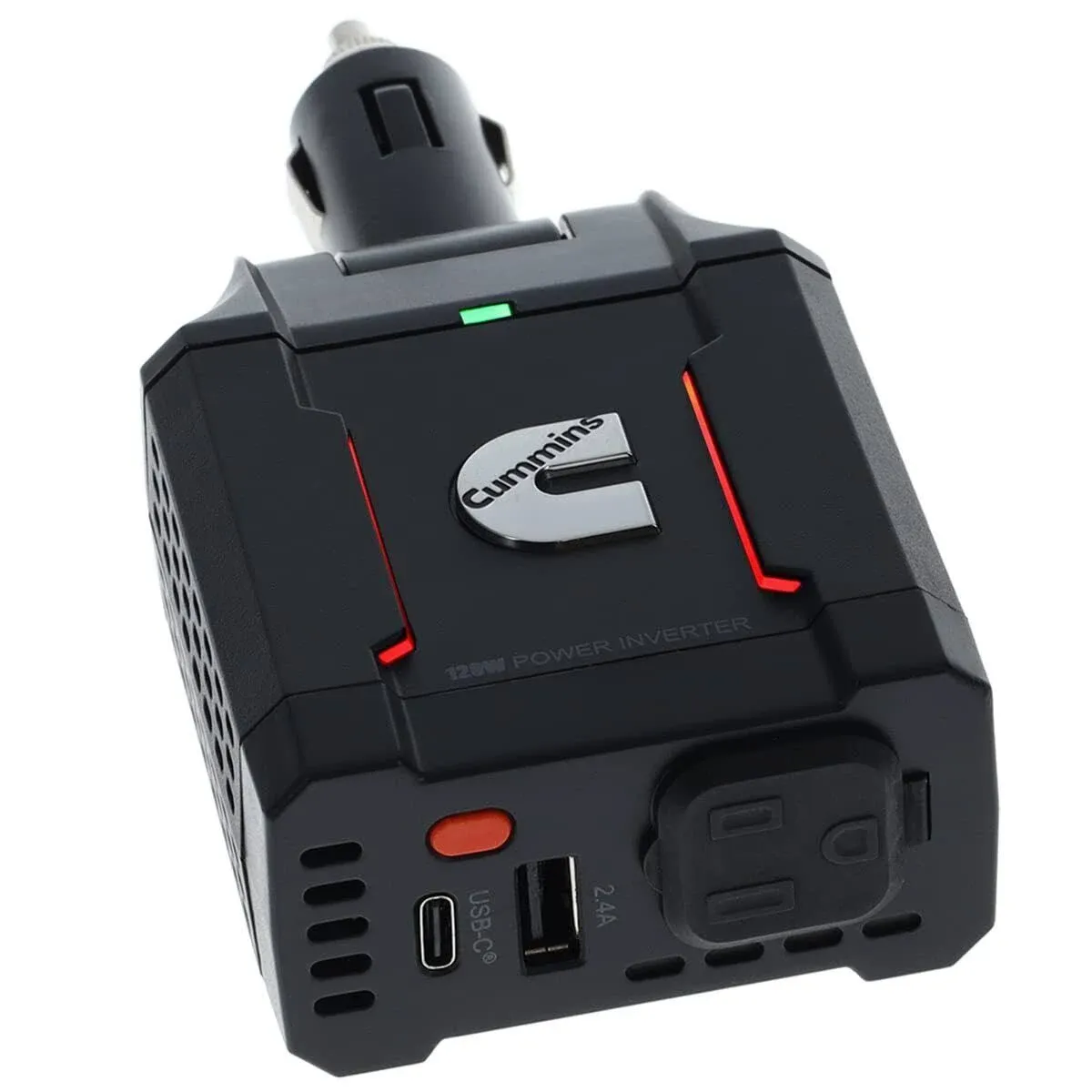 Cummins CMN120D 120 Watt Power Inverter 12V Socket DC to AC Direct Plug