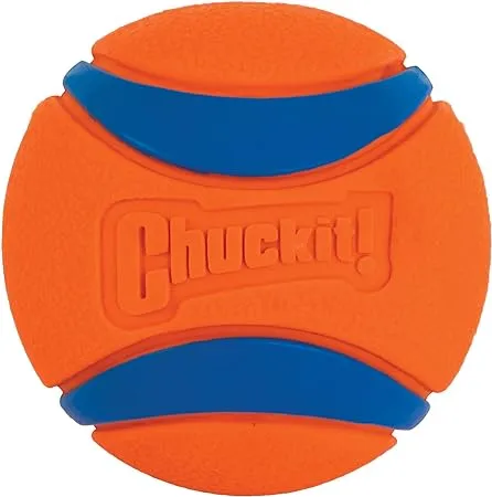 Chuckit! Ultra Ball Dog Toy, XXL (4 Inch Diameter), Pack of 1, for breeds 100+ lbs