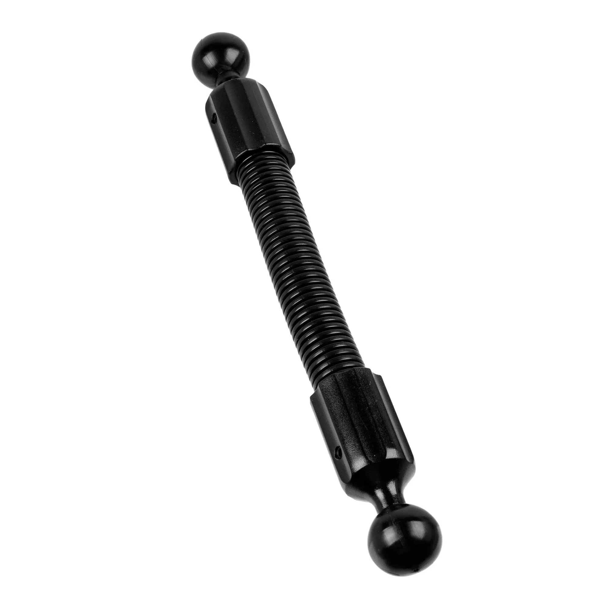 10 Extension Arm with Stiff Aluminum Rod Core Dual 1 Rubberized Balls Compatible with Ram and 1 Ball Systems from Arkon, iBOLT and More TackForm