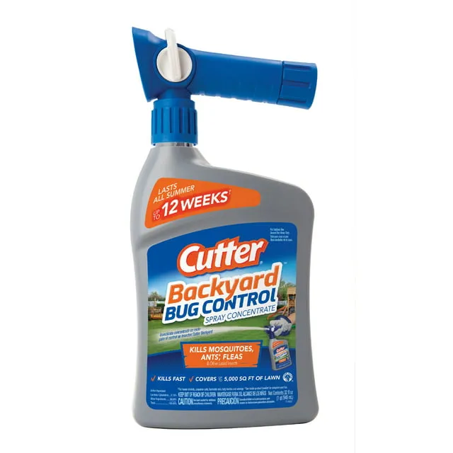 Cutter Backyard Bug Control, Spray Concentrate - 32 fl oz