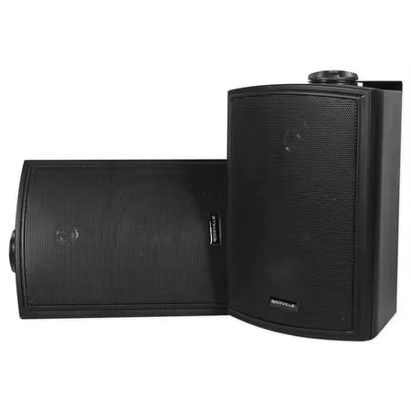 Rockville HP5S-8 Black 5.25" Outdoor/Indoor Home Theater Swivel Speakers