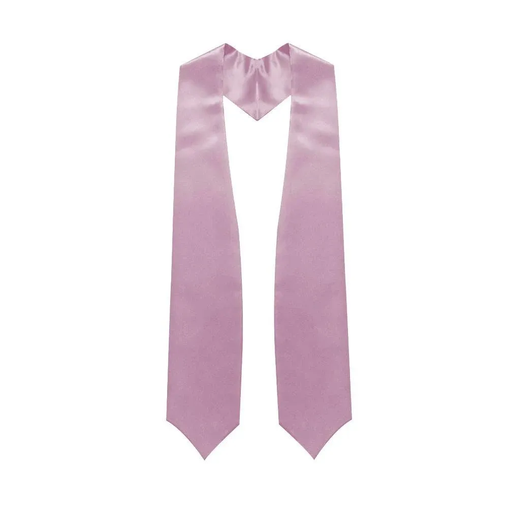 Endea Graduation Stole - Plain Color, Unisex, 62" Graduation Sash