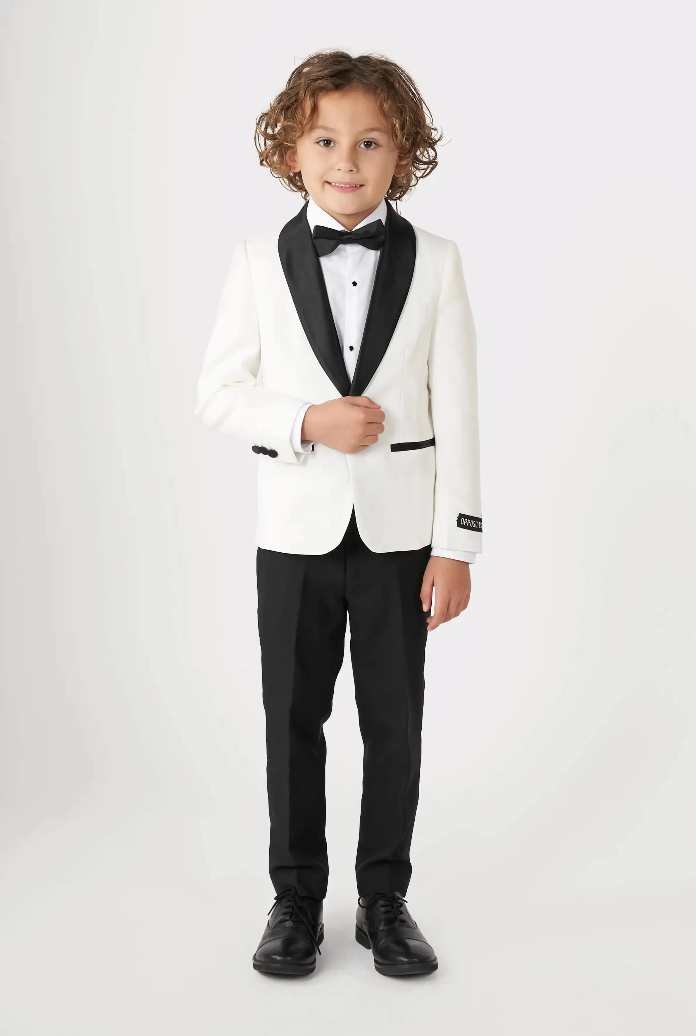 OppoSuits Boys Tuxedo - Pearly White - Size: 2