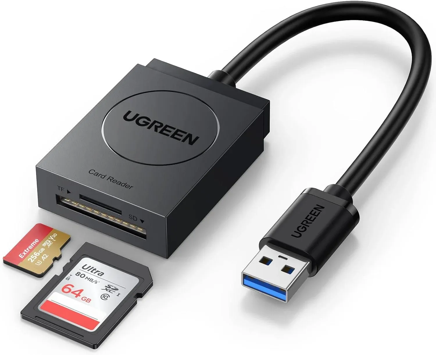 UGreen 4-in-1 USB 3.0 SD/TF Card Reader