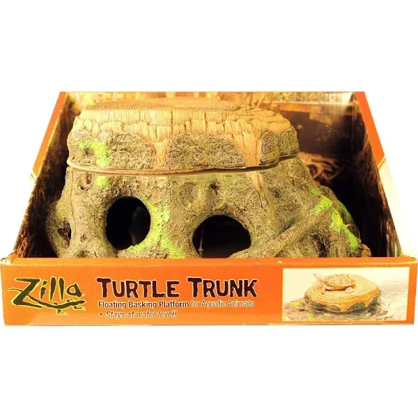 Zilla Freestanding Floating Basking Turtle Trunk